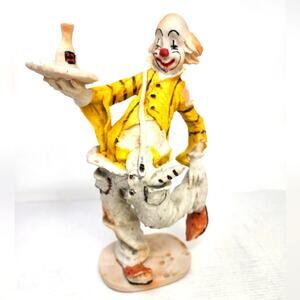 Dante by Aldo Clown Vintage Creative World Waiter Figurine Clown Collectors